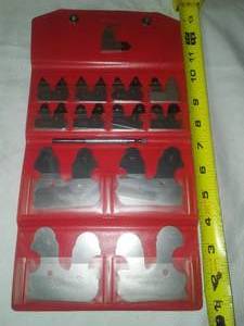 lot 82 image: Enco Radius gauge set - in pouch  excellent.