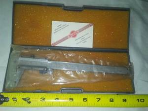 lot 83 image: Standard Vernier caliper model 6011 by Sunex in case.