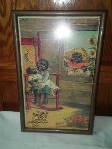 lot 92 image: Marshall Ball Clothiers sign -framed.
