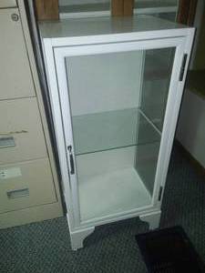 lot 107 image: Vintage Style Medical Cabinet - Metal