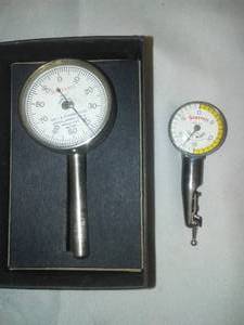 lot 153 image: 2 Starrett dials, need repair.