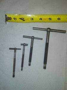 lot 158 image: Starrett Thread Gauges in canvas.