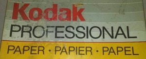 lot 169 image: Vintage Kodak Kodabromide photo paper