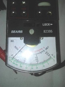 lot 194 image: Sears multi Meter excellent condition with case