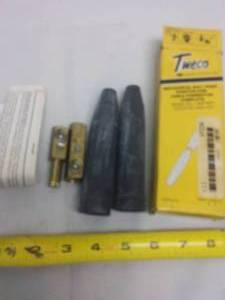 lot 200 image: Tweco weld Connectors new in box