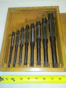lot 209 image: Adjustable Reamer set in wood case