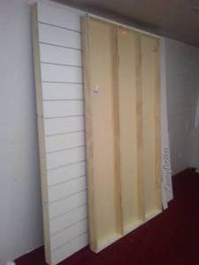 lot 233 image: (3) 4x8 framed display board