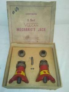 lot 249 image: Vulcan Mechanics Jacks - vintage in original box.