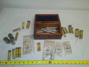 lot 247 image: Gauge blocks - Dundick, Vermont, & more Big Lot.