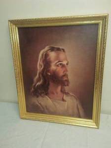 lot 255 image: Picture of Jesus by Sallman 1940