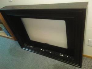 lot 294 image: (2) TV mounting Frames, cabinet and more.