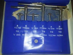 lot 350 image: CenTech Telescoping gauge set  6.