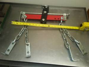 lot 364 image: Heavy duty centering support lift