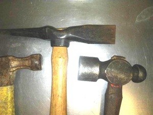 lot 392 image: Small Axe pick & hammers.