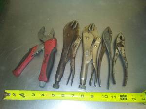 lot 400 image: Vice Grips & more.