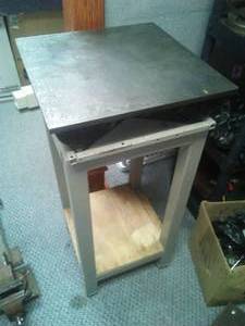 lot 43A image: Metal Work Table - versatile