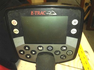 lot 44A image: Metal Detector Minelab E-Trac -  $1549 MSRP like new