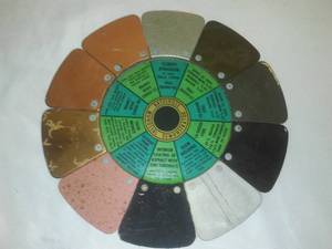 lot 446 image: Batesville casket company vintage sales tool 8 diameter