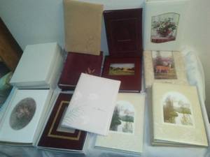 lot 463 image: 20 Funeral Remembrance books - all NEW