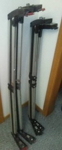lot 473 image: Car top ski carriers. 2 sets
