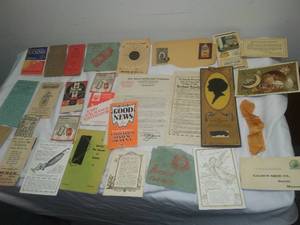 lot 487 image: Antique, Vintage,  advertising,