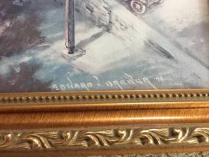 lot 25 image: Hastings Spiral Bridge Framed Print
