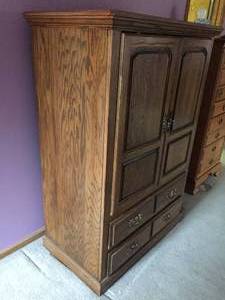 lot 41 image: Entertainment Stand with Two Drawers