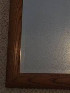 lot 51 image: Wall Mirror With Beveled Glass