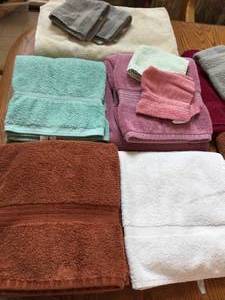 lot 80 image: Large Bath Towel Lot