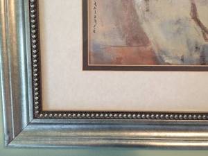 lot 103 image: Floral Framed Print