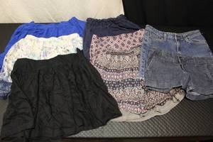 Assortment of skirts and shorts...