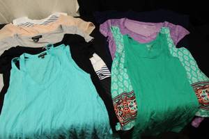9 shirts size XS...