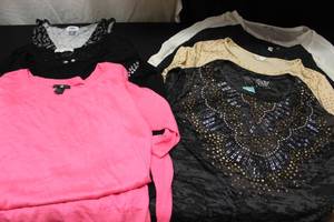 9 shirts size XS...