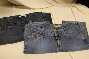 2 pair of jeans size 7 jr...