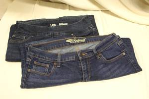 2 pair of jeans size 8 jr...
