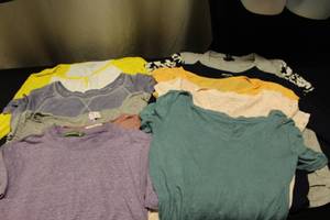 10 shirts size S...