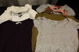 8 shirts size S...