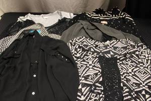 8 shirts size S...