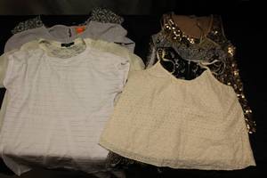 9 shirts size S...