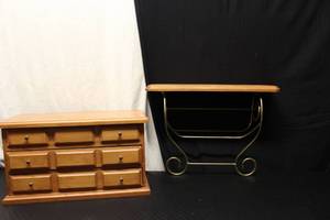 Large jewelry box and ShelfTowe...