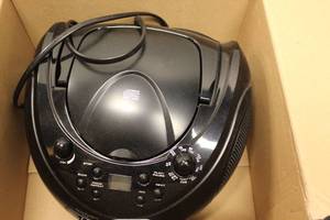 Portable AMFM CD Boombox-NIB...