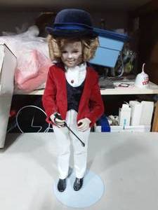 Shirley Temple Just Around The Corner With Stand (No Box & COA)