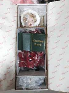 Shirley Temple Christmas Doll Collection Little Caroler With Box & Stand