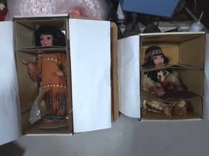 2-South West Porcelain Dolls Princess Of The Sun By Perillo