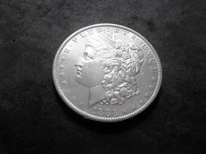1883 O Morgan Silver Dollar