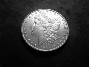 1884 Morgan Silver Dollar