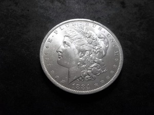 1884 O Morgan Silver Dollar