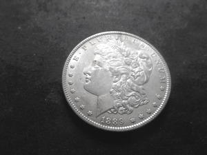 1889 Morgan Silver Dollar