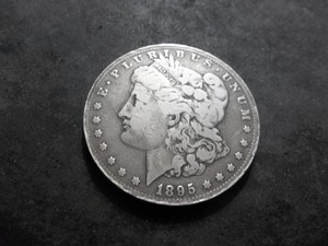 1895 O Morgan Silver Dollar