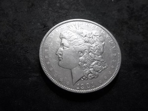 1901 Morgan Silver Dollar